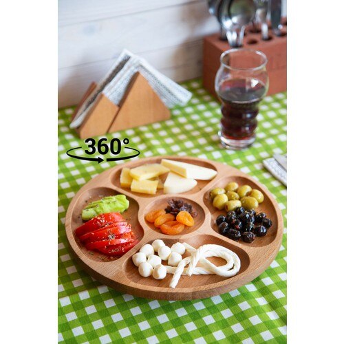 Rotating Service Plate-5 Sectional 30 cm