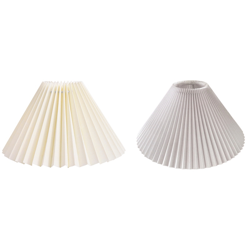 Falten Lampenschirm Tisch Lampe Steh Lampen Japanischen Stil Plissee Lampenschirm Kreative Schreibtisch Lampe Schatten Schlafzimmer Lampen