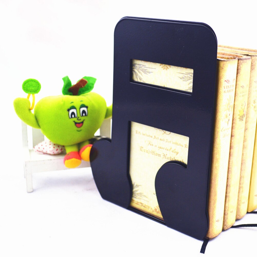 2 uds Musical de alta forma de nota Musical libro sujetalibros escuela mesa de almacenamiento artículos de papelería para Decoración