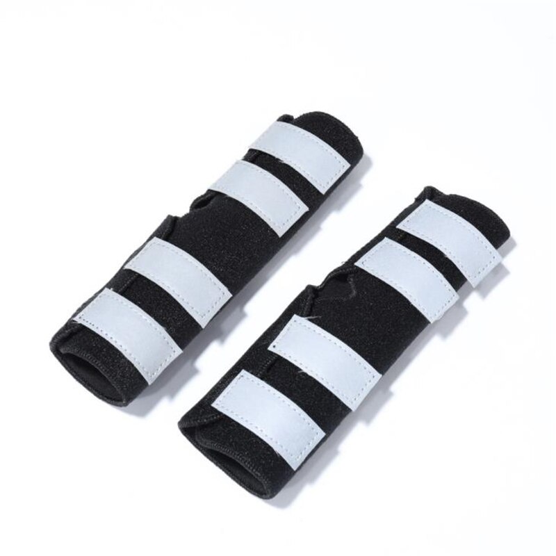 2 pz/lotto ginocchiere per animali domestici copertura supporto per cani tutore per gamba garretto avvolgimento articolare lesioni traspiranti recuperare le gambe protezione del canna supporto