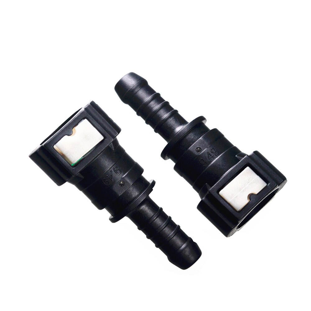 Auto parts Fuel Line Fitting Connector,SAE3/8" Elbow Plastic Coupling Large Hose Connector,