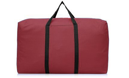 Wasserdicht Große Kapazität Dick Hause Tasche Oxford Gepäck Taschen für Männer Luftfahrt Duffel Taschen Riesige Schlangen Frauen Nylon Reisetasche: dunkel rot