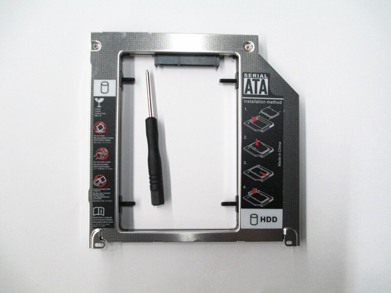 Para Apple MacBook Pro MD101 MD102 MD103 MD104 2nd HDD SDD Disco Duro caddy