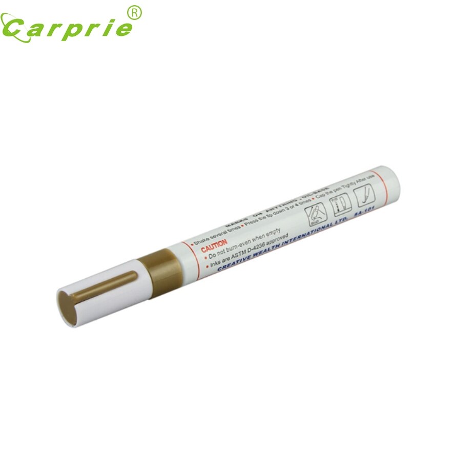 Auto-styling Permanent Wasserdichte Auto Reifen Reifen Metall Farbe Kennzeichnung Stift Marker Motor Bike jn29: coffee