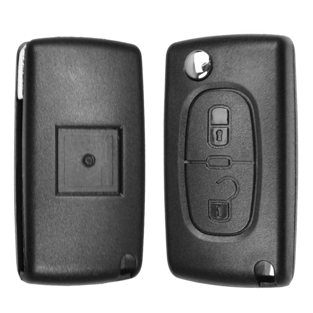 Do Peugeot 308 207 307 3008 5008 807 Do Citroen C2 C3 C4 C5 C6 C8 Kluczyk samochodowy zdalnie otwierany Obudowa kluczyka 2 przyciski CE0523 CE0536