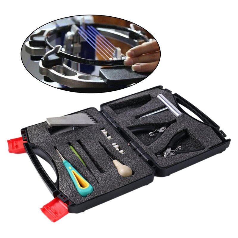 Kit Outils De Cordage Pour Raquettes - Badminton, Tennis - Pinces, Alêne, œillet, Sac De Rangement