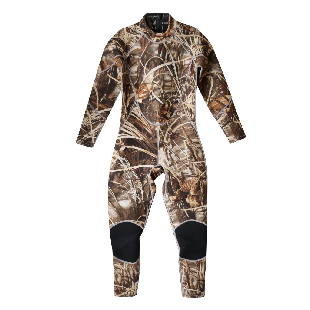 Wetsuit Mannen 3Mm Lange Duikpak Surf Snorkelen Pak S-XXL Camo 00