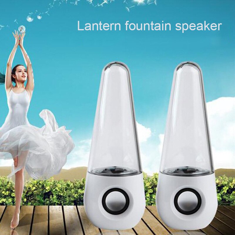 Draagbare Draadloze Dancing Water Speaker LED Light Fontein Speaker Home Party