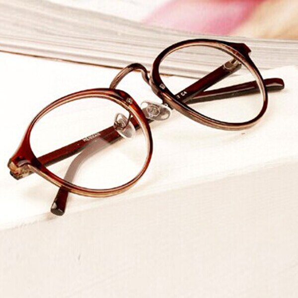 *Mens Womens Nerd Glasses Clear Lens Eyewear Unisex Retro Eyeglasses Spectacles s72*: C