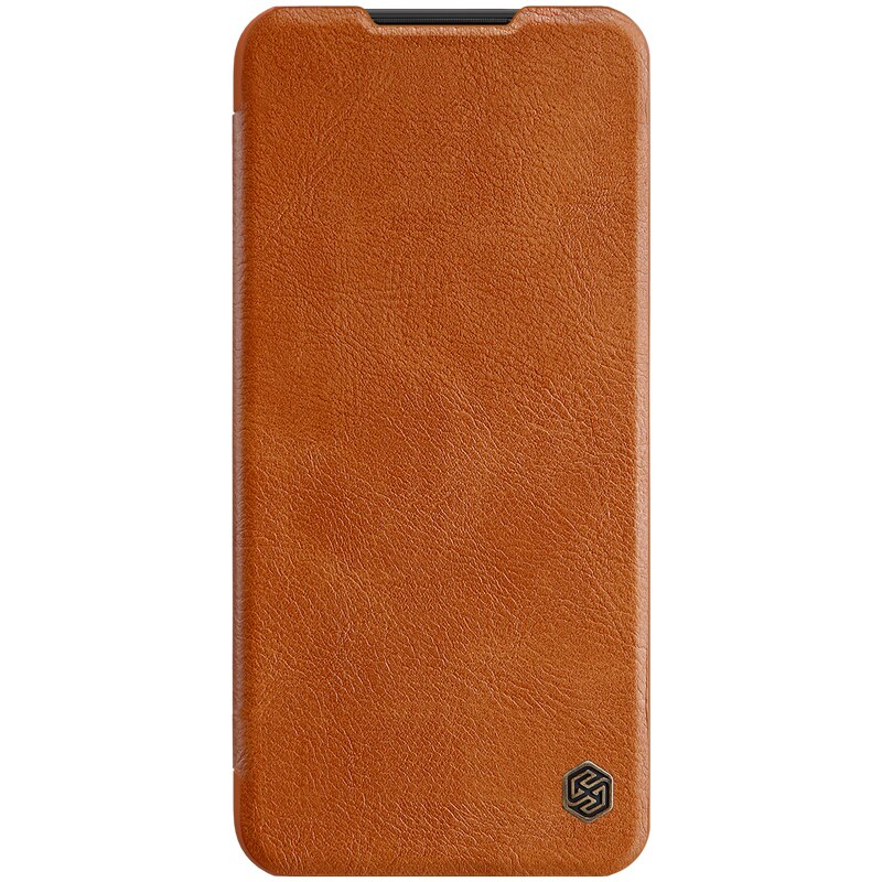 Nillkin voor xiaomi redmi note 8t 8 7 pro hoesje qin flip leather case portemonnee kaarthouder beschermhoes voor redmi note 8t 8 7 pro: Voor redmi note 8t / Bruin