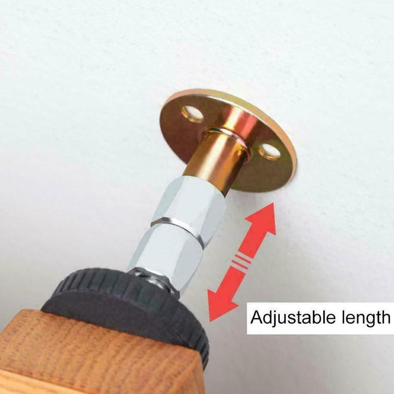Adjustable Bed Frame Shockproof Tool Anti-shake Tool Threaded Support Wall Telescopic For Room
