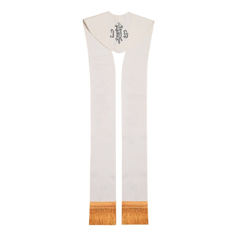 Catholic Priest Stole Church Father Pastor Clergy Wedding Stole Mass Scarf
