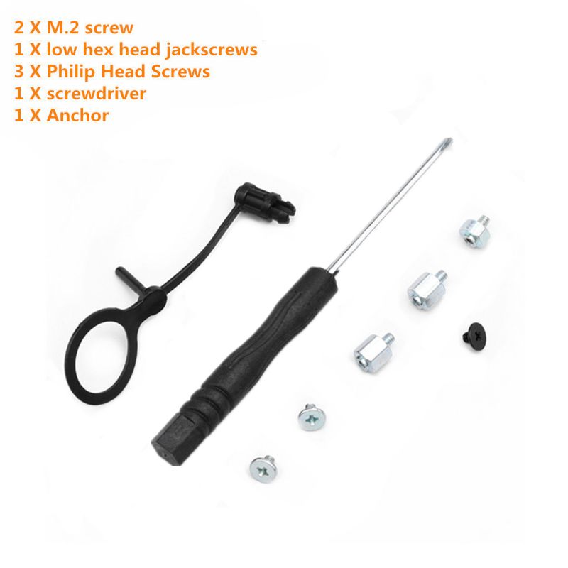 Juego de tornillos de separación M.2, Kit de montaje para placa base Asus, herramienta manual, novedad de: Blue