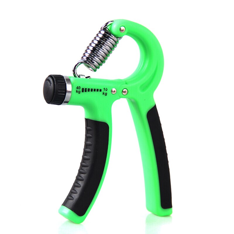 Date limite Poignée de Main de Remise En Forme Pince 5-60Kg Réglable Main Expandeur Exerciseur Poignet Musculation Poignées doigt formateur: green