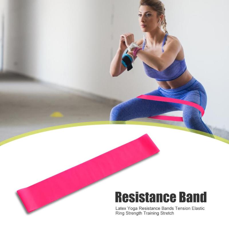Holdbart modstandsbånd multifunktions latex yoga modstandsbånd spænding elastisk fitness styrketræningsforlænger
