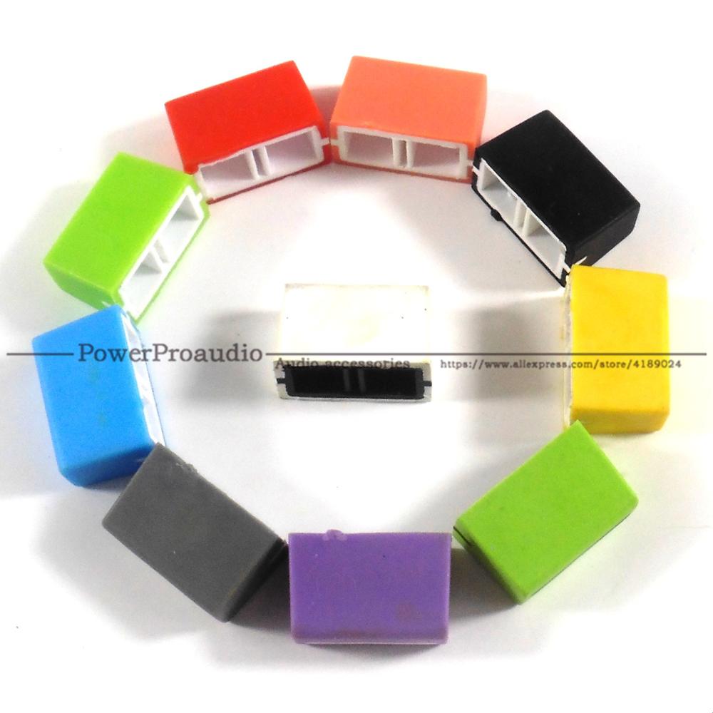 10pcs colorful Channel Fader Cap Repair DJ For Num... Grandado