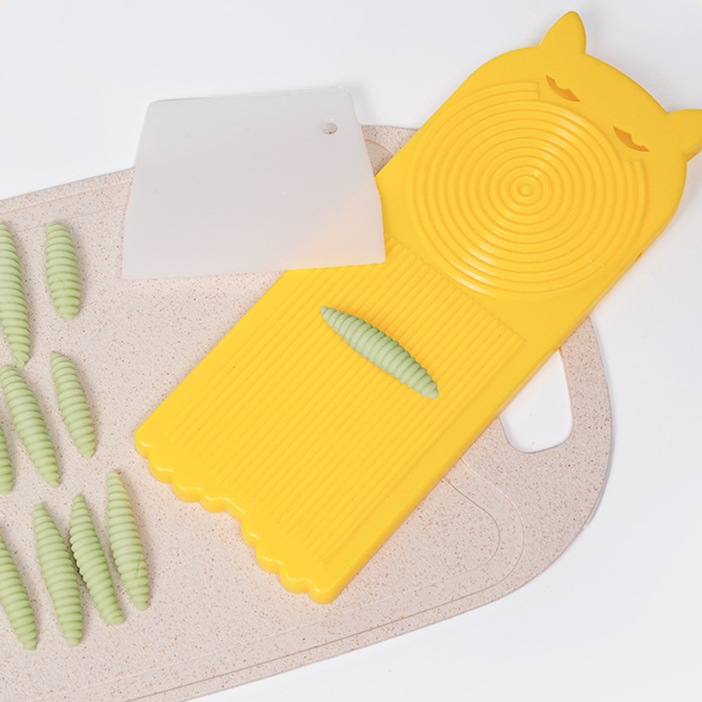 Multifunksjonelt spaghettibrett gjør-det-selv gnocchi makaronibrett nudelverktøy nudelform kjøkken bakverk-dings