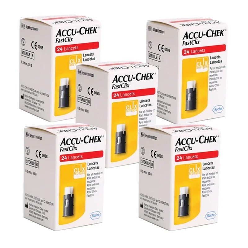 AccuChek Mobile Blood glucose Meter Test Strips Accu Chek Diabetic Glucose Blood Suger Meter 1 order Home self-service Cassette!: GRAY
