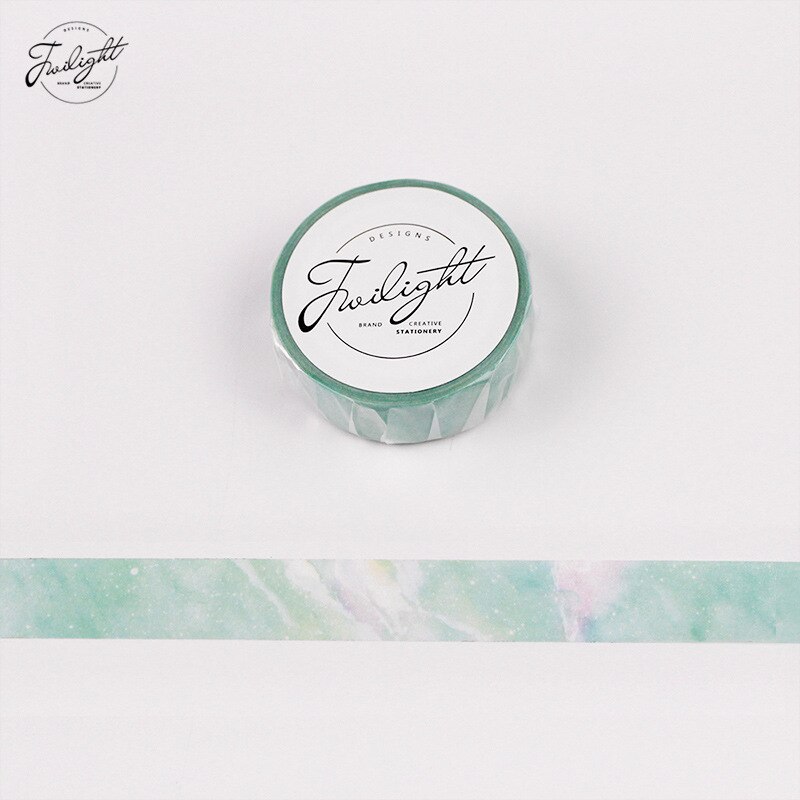 Cinta adhesiva de "Fantastic Dream Sky" para la escuela, suministros de oficina, álbum, cuaderno, decoración artesanal, Washi Tape, para niños, 8 metros de largo: style 4