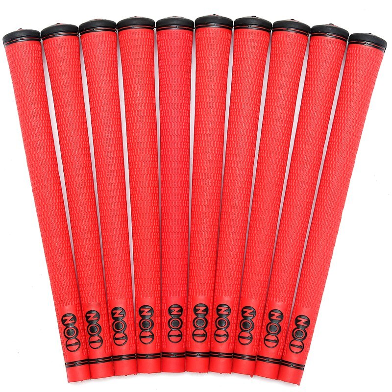 13pcs/set NO. 1 Golf Grips Red Rubber/TPE Club Grips: Red