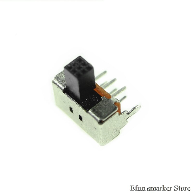 SK22D02 Handle length 5mm Toggle switch SK-22D02 6 pin 2P2T Horizontal double slide switch