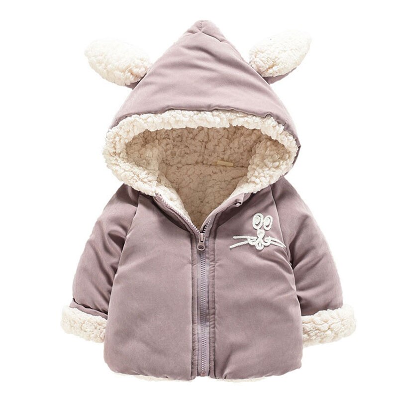 Voor Winter baby jongens meisje kleding outfits overalls dikke warme lamswol katoenen jas pasgeborenen baby kleding bovenkleding jassen