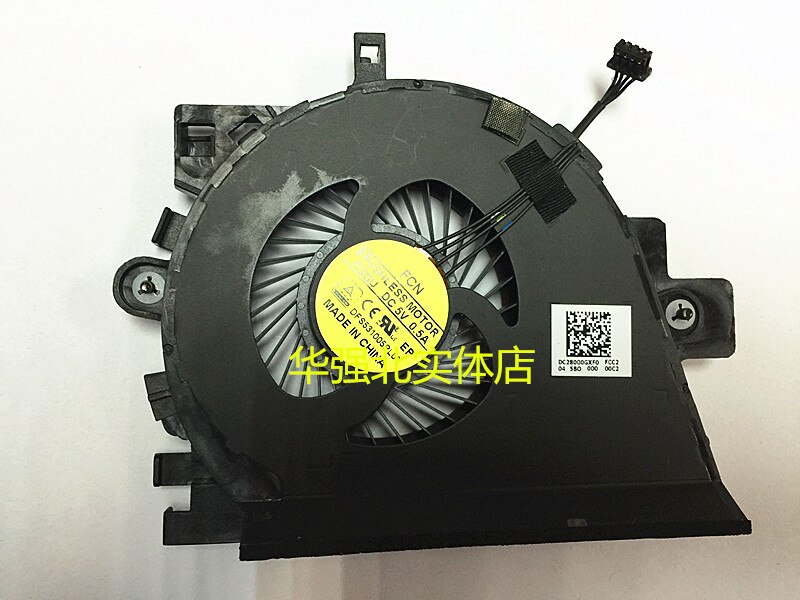 Original CPU GPU Cooling cooler fan for HP ZBook 15 G3 15G3 fan DFS2000054R0T 848251-001 848252-001