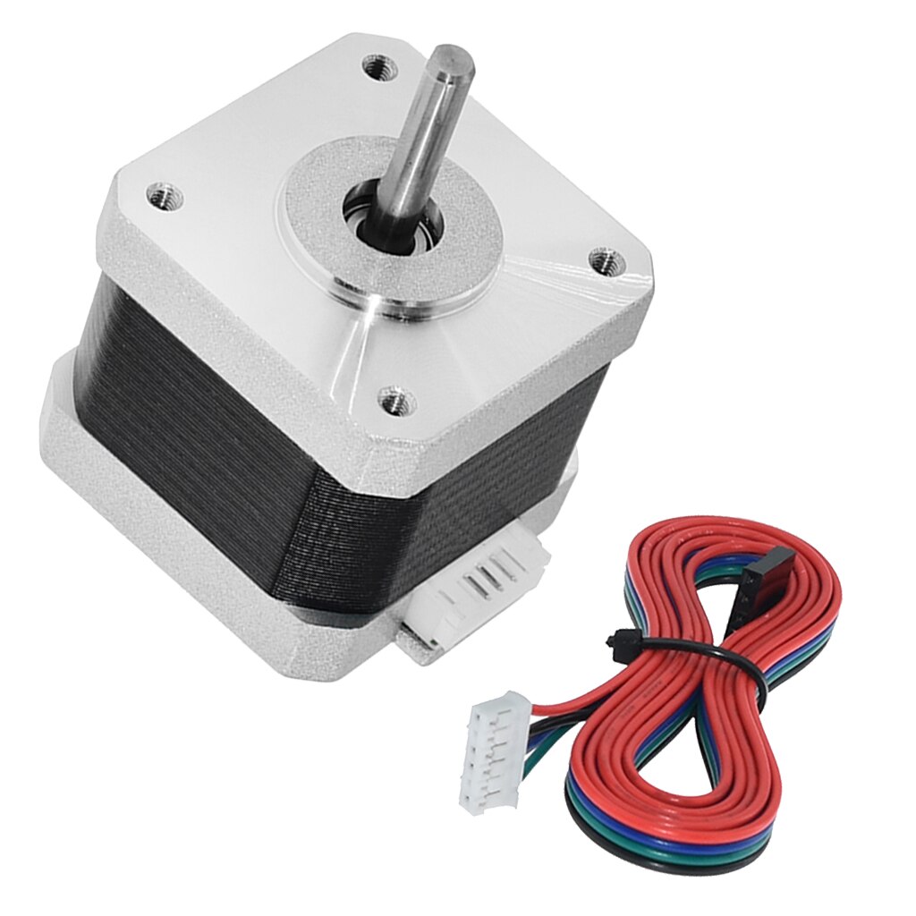 17 Bipolar Stepper Step Motor 0.8N.m 12V 4 Wire For CNC/Printer 42BYGHW609