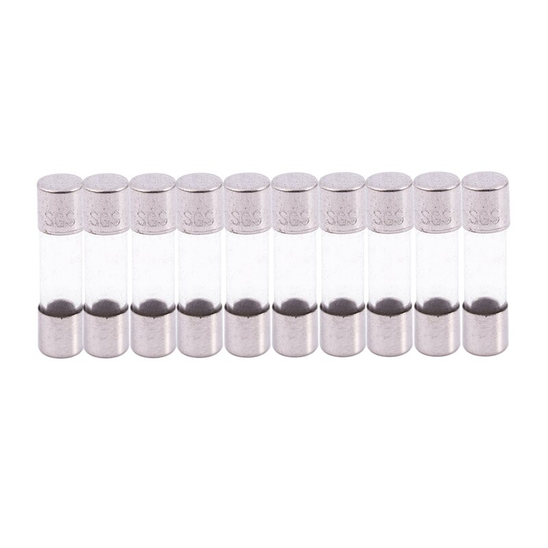 Confezione Da 5 Fusibili Per Vetro A Cartuccia Italia - Foto 6