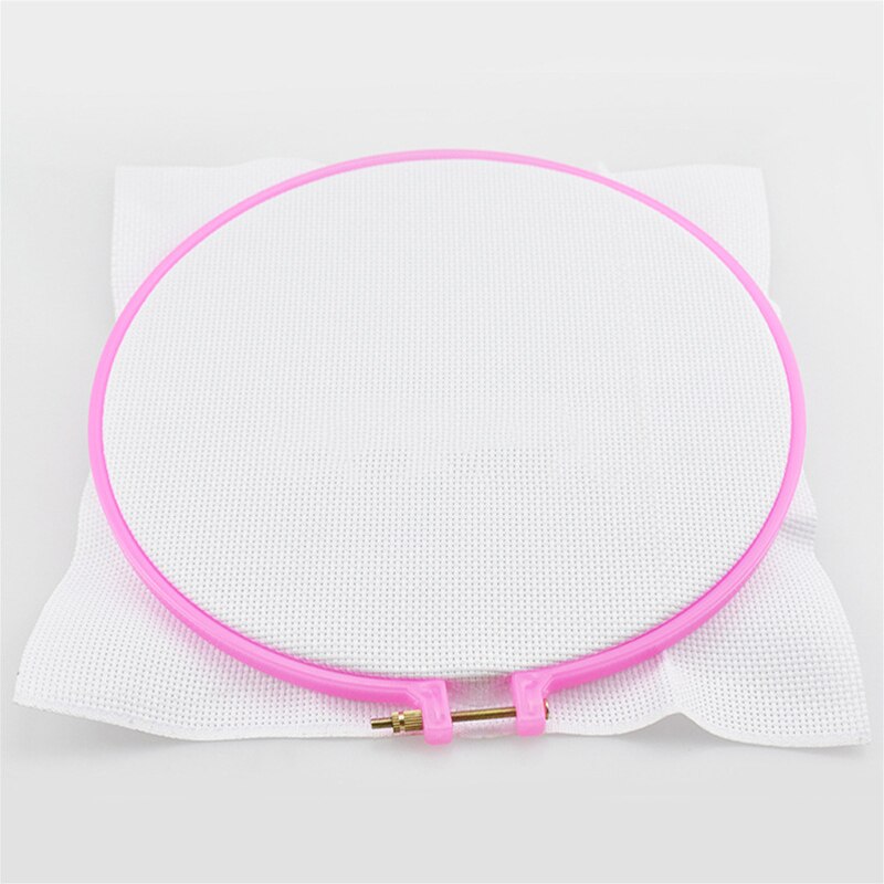Embroidery Circles Set Embroidery Thread 50 100 Colors Sewing Tool Adjustable Skein Punch Needle Stitching