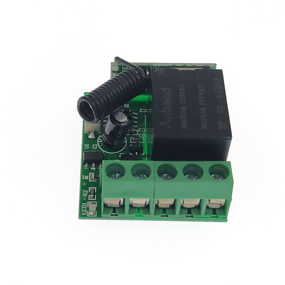 Dc 12V Draadloze Afstandsbediening Schakelaar Ontvanger Zender Kits Professionele Relais Schakelaars Geschikt Voor Deur Toegangscontrole: signal receiver