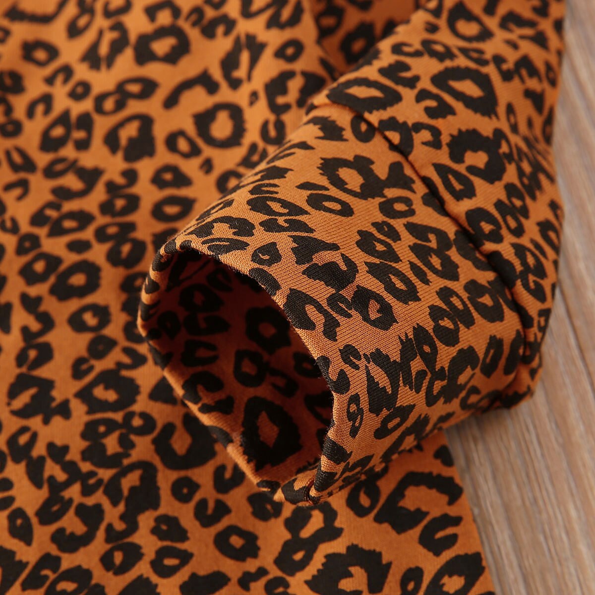 Baby Frühling Herbst Kleidung Infant Baby Junge Mädchen Langarm-body Overall Leopard Insgesamt Outfits 0-18M