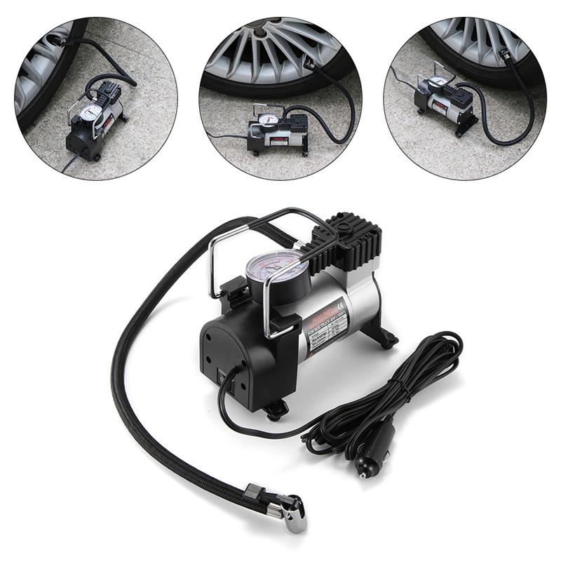 DC 12V Portable High-Power Car Double-Cylinder Inf... – Grandado