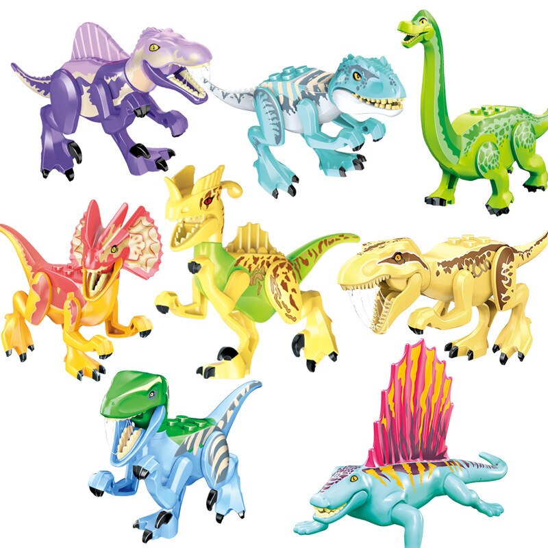 Single trumpet color insert dinosaur toy Tyrannosaurus Rex educational toy for boys Multiple discounts