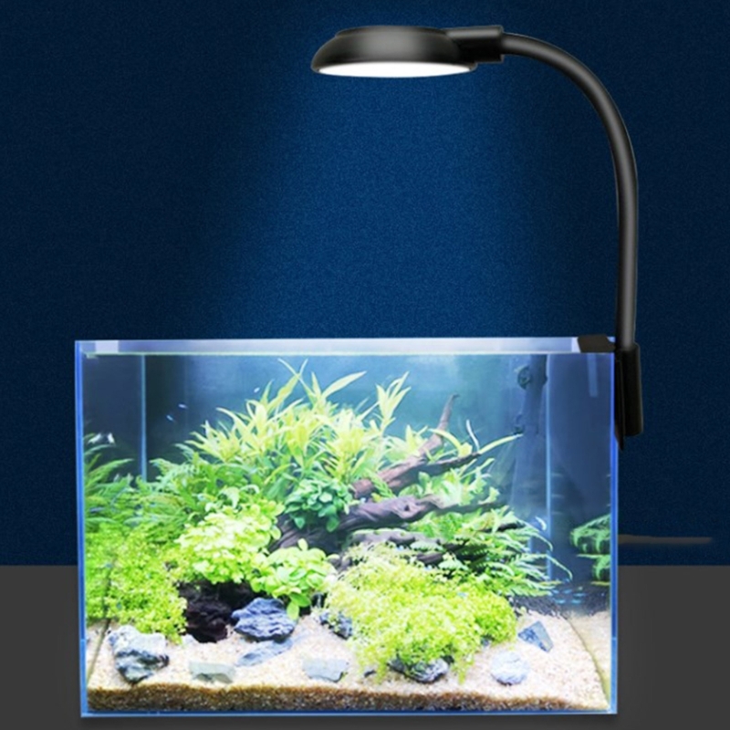 Luz de acuario con Clip LED para peceras con interruptores de alimentación separados, ahorro de energía, alto brillo, sin parpadeo