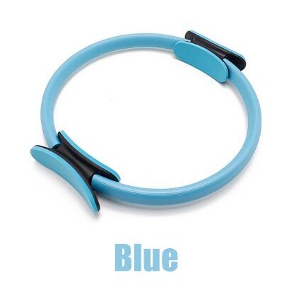 Yoga cirkel pilates sport ring gym træning pilates tilbehør yoga ring modstand ring: Himmelblå