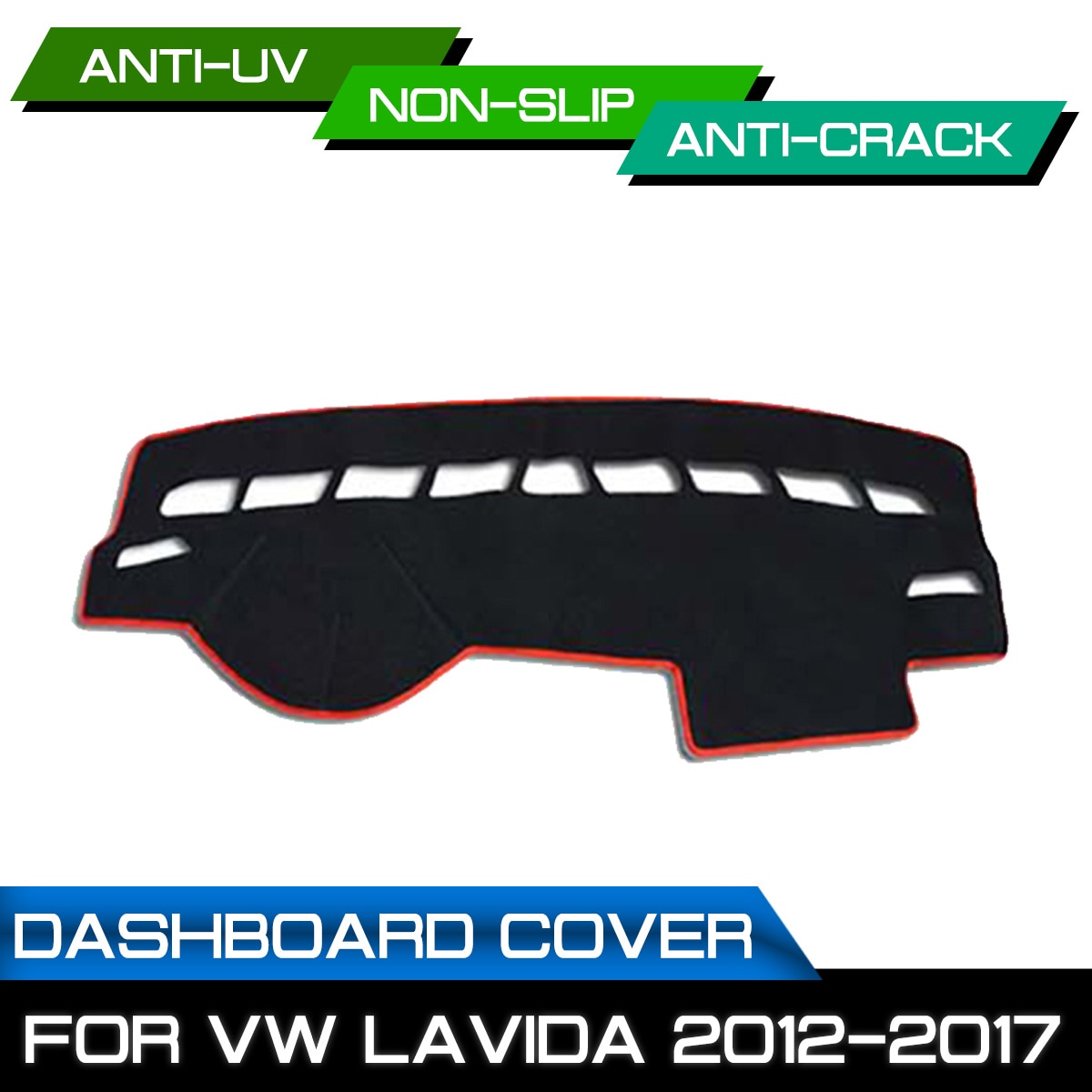 Auto Dashboard Mat Voor Volkswagen Lavida Anti-Vuile Antislip Dash Cover mat Uv-bescherming Schaduw