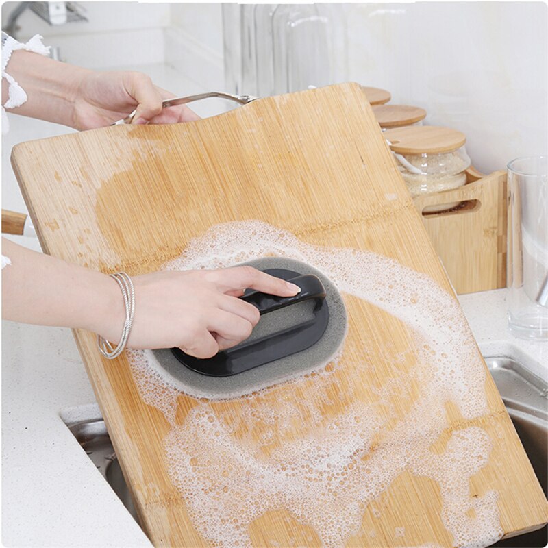 Kitchen Accessories Strong Decontamination Bath Brush Sponge Tiles Brush Kitchen Cleaning Tools Home Gadgets Kitchen Utensils