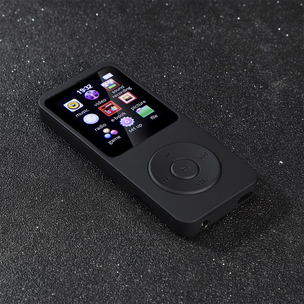 MP3 MP4 Player Bluetooth-Compatible5.0 Portable HiFi Music Player Sports MP3 Player with E-book/FM Radio/Recording