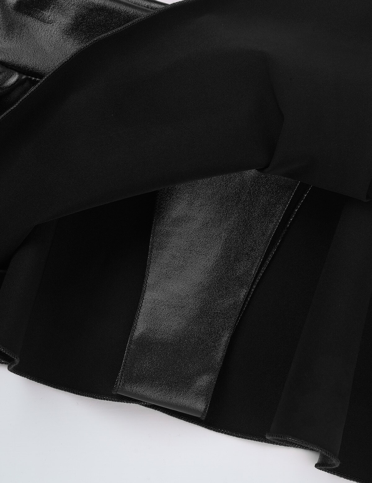 Vrouwen Glanzend Metallic Laagbouw Ruches Pole Dance Shorts Rok Lederen Club Party Dancing Festival Rave Kostuum Sexy Mini Rokken