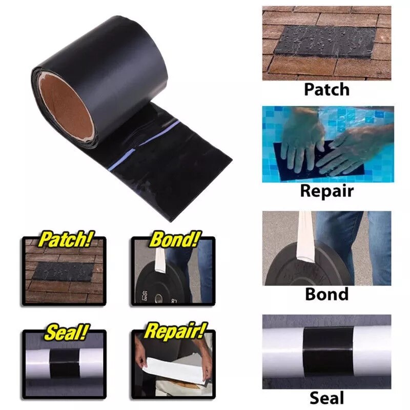 Super Sterke Vezel Waterdichte Tape Stop Lekken Seal Reparatie Tape Prestaties Zelf Fix Tape Fiberfix Lijm Isolerende Duct Tape