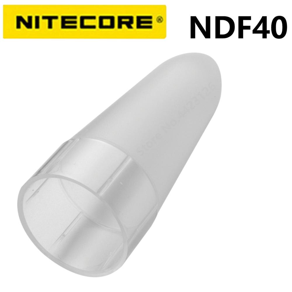 Portable Lighting Accessory Nitecore NDF40 40MM Flashlight Diffuser Suitable for Flashlight with Head of 40mm