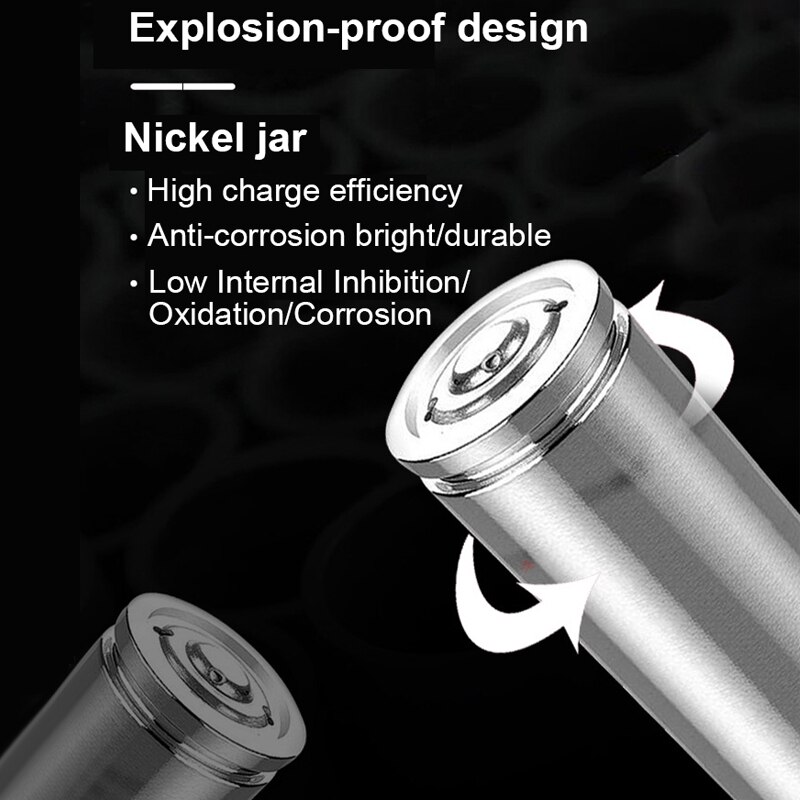 3.7V 18650 Battery 2200mah Rechargeable Lithium Batteries Pack Real Capacity for Radio Charging Fan Electric Mosquito Batting