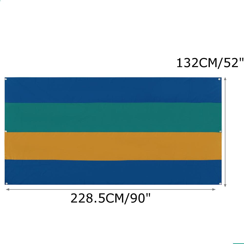 Schaukel-Abdeckung Wasserdicht – 142x120x18 Cm, Aus Silberbeschichtetem Oxford-Stoff, Farbe Wählbar