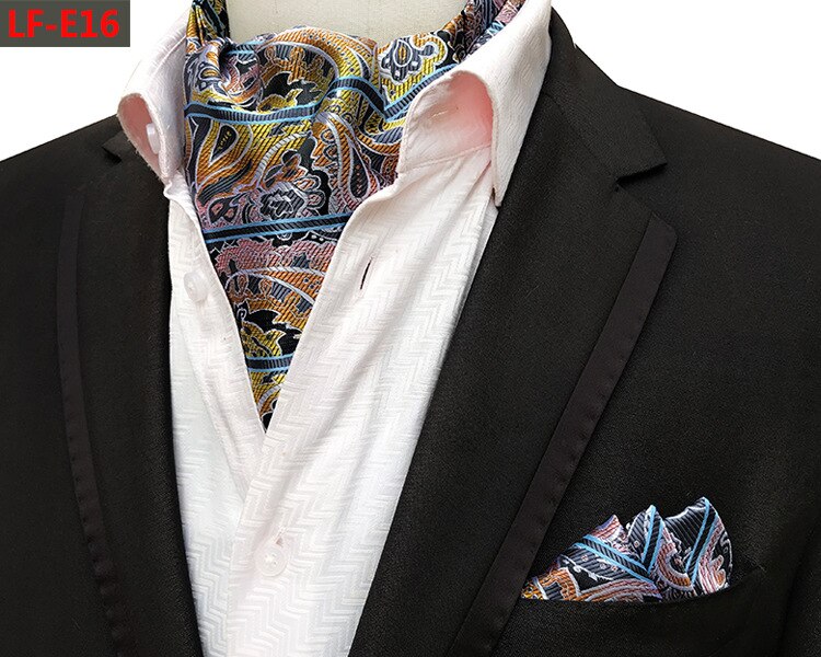 Ricnais-Conjunto de pañuelos de Cachemira Vintage para hombre, traje de caballero cuadrado con bolsillo, pañuelo Formal de boda