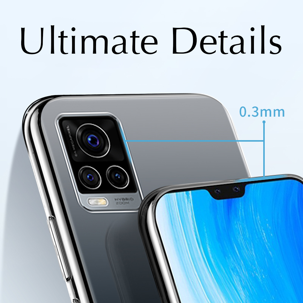 Transparante Telefoon Case Voor Vivo Y21 Y21S Y33S Soft Clear Hoge Qualtiy Tpu Camera Lens Bescherming Back Cover Y33 S Bag Funda