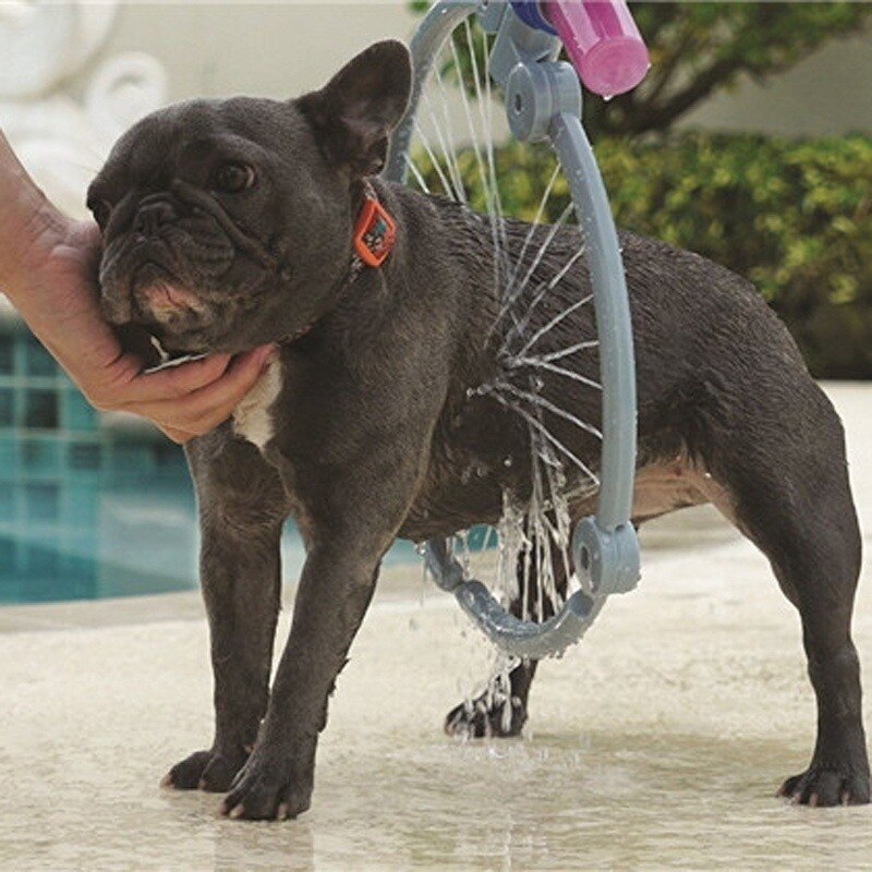 Lave-linge à 360 degrés pour animaux de compagnie, bain et douche, accessoires pour chiens