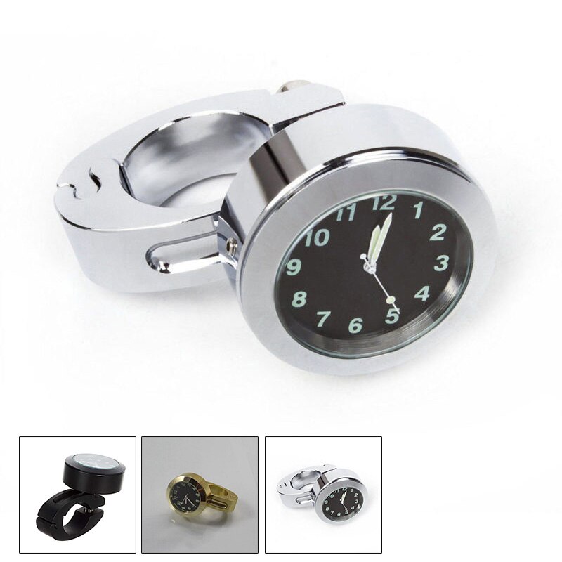 Time Gauge Motorcycle Clock premium billet aluminum shock resistant long-lasting use