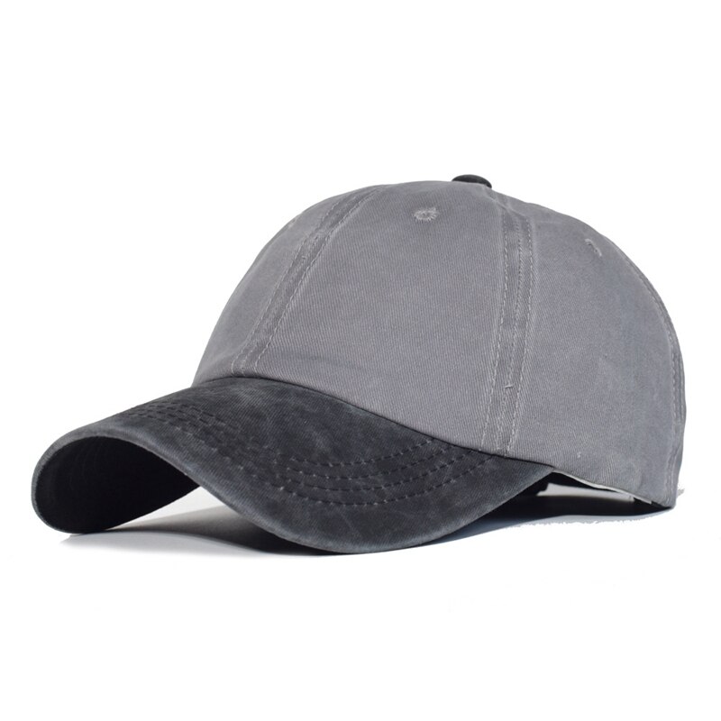 Wassen Splitsen Soft Top Verstelbare Mannen Dad Hoed Shading Zomer Outdoor Zon Bescherming Unisex Hip Hop Baseball Cap Snapback: 5