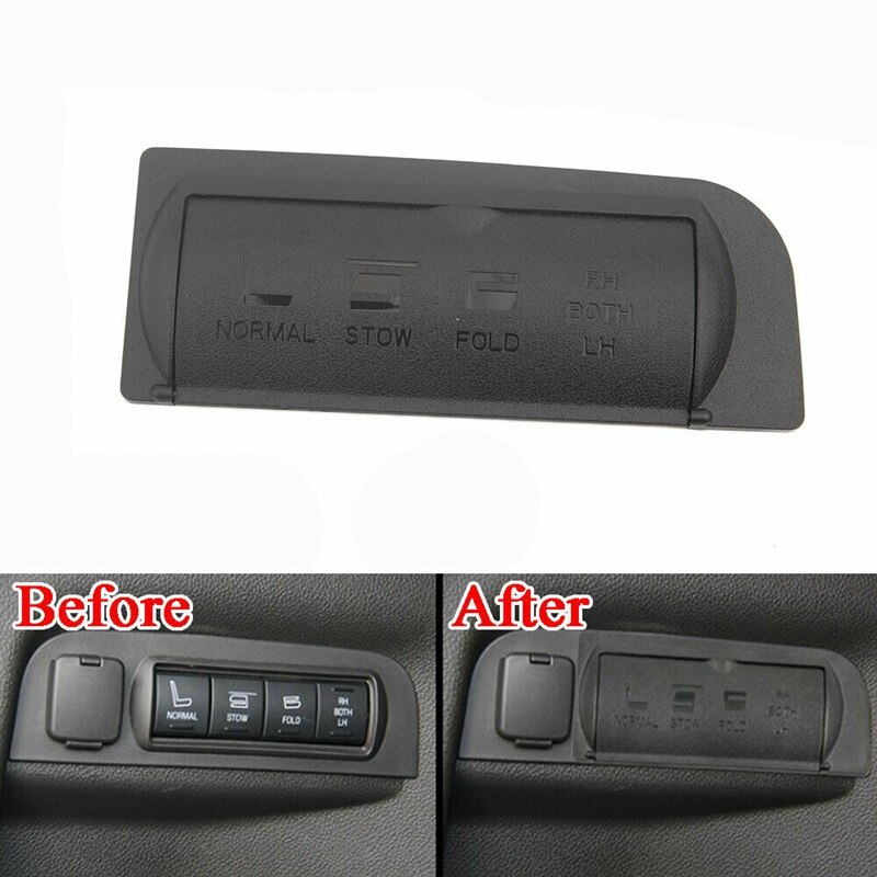 Bil bageste kuffert sæde justere knap shell cap cover trim til ford explorer